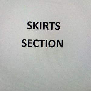SKIRTS SECTION